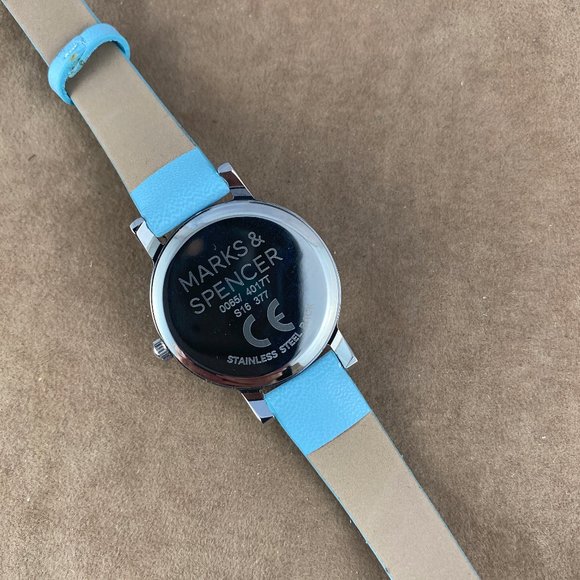 Marks and Spencer Ladies Blue and Silver Tone Watch - Picture 8 of 8